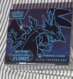 Phantasmal Flames Pokemon Center ETB SEALED - Image 1