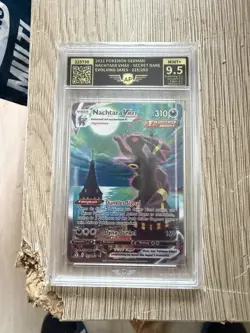 Pokemon Nachtara VMAX Alt Art, 215/203, Drachenwandel, Deutsch 9,5 Grading - Image 2