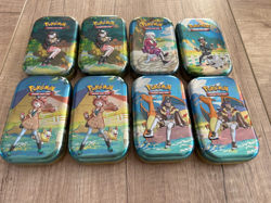 Pokemon TCG Crown Zenith x 8 Mini Tins Empty Sonia, Leon, Hop, Marnie, Bede 820650803857 - Image 2