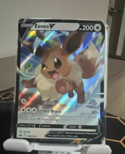 Eevee V 108/159 Crown Zenith Ultra Rare Full Art Holo English Pokemon TCG - Image 1