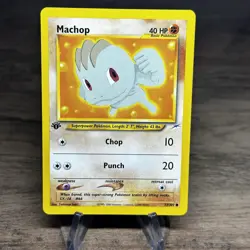 1st Edition Machop 73/105 - Neo Destiny - Near Mint Pokemon TCG - Image 1