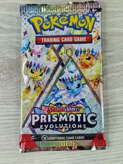 Pokemon TCG - Prismatic Evolutions Booster Packs (x4) Full Art Set SEALED - Image 3