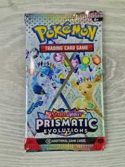 Pokemon TCG - Prismatic Evolutions Booster Packs (x4) Full Art Set SEALED - Image 4