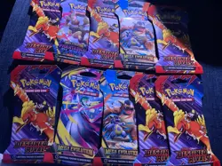 Pokemon Mega Evolution Booster Packs, 10 Packs LAST ONES! - Image 1