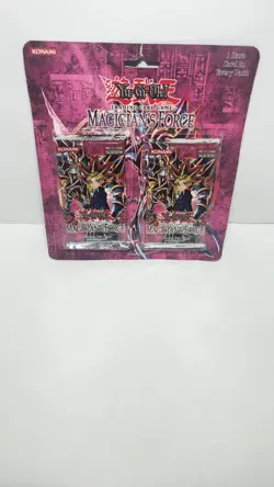 Yu-Gi-Oh Magician's Force Blister double Packs Sealed - Image 1