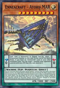 Yugioh! 1x Enneacraft - Atori.MAR PHRE-EN022 Ultra Rare 1st Ed NM - Image 1