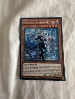 MP24-EN116 Arias the Labrynth Butler Prismatic Secret Rare YuGiOh - Image 1