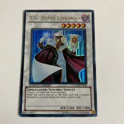 Yugioh - T.G. Hyper Librarian JUMP-EN051 Limited Edition ULTRA NM X1 - Image 1