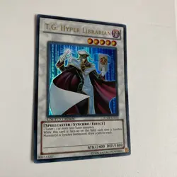 Yugioh - T.G. Hyper Librarian JUMP-EN051 Limited Edition ULTRA NM X1 - Image 2