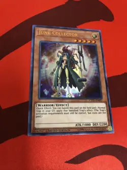 YuGiOh Junk Collector - CT15-EN007 - Ultra Rare Limited Edition Mint/NM English - Image 1