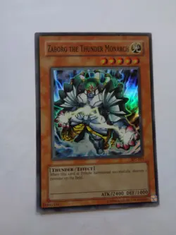 Zaborg the Thunder Monarch AST-023 (Super Rare, Unlimited, Excellent / VLP) - Image 1