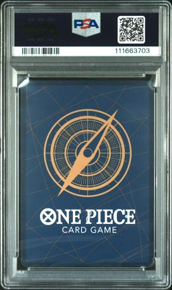 Monkey D. Luffy OP11-118 Japanese One Piece A Fist of Divine Speed SEC - PSA 10 - Image 2