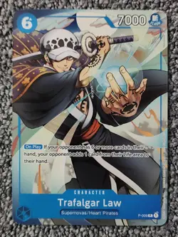One Piece Trafalgar Law P-009 Promotion Cards NM Free Shipping - Image 1