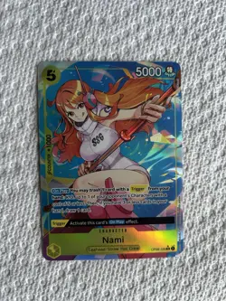One Piece TCG - Nami OP08-106 - Alt Art (AA) - ENG - NM - Image 1