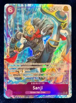One Piece Sanji OP07-064 500 Years in the Future Foil TCG CCG English NM - Image 1