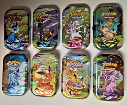 Pokemon Prismatic Evolution Costco 8 Promo 8 mini tin 8 Coin 8 Art Card 8 Sleeve - Image 1