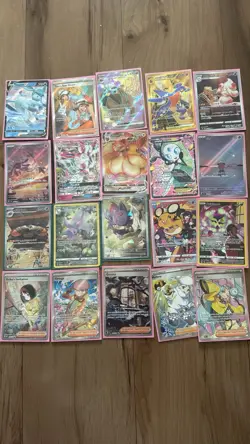 Pokemon Card Binder and Lot Collection - Only full pages SAR Illustration rares - Image 1