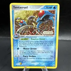 Pokemon Card - Tentacruel Legend Maker 45/92 Reverse Holo Stamped MP - Image 1