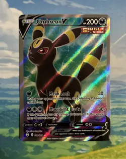Umbreon V 188/203 Full Art Pokemon Card - Sw&Sh Evolving Skies set - NM - Image 1