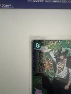 One Piece Card Dracule Mihawk OP12-030 SP OP14 Azure Sea’s Seven - Image 3
