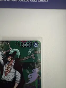 One Piece Card Dracule Mihawk OP12-030 SP OP14 Azure Sea’s Seven - Image 4