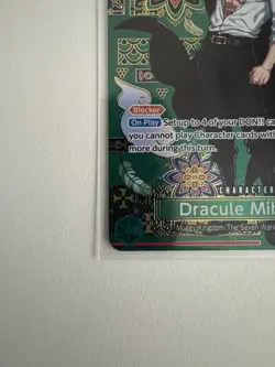 One Piece Card Dracule Mihawk OP12-030 SP OP14 Azure Sea’s Seven - Image 5