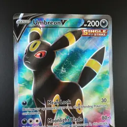 Umbreon V 188/203 Pokemon Evolving Skies Full Art Holo Card - Image 2