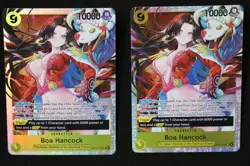 Boa Hancock OP14-112 SR lot of 2 cards. THE AZURE SEA'S SEVEN ENGLISH OP14 - Image 1