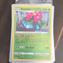 Pokemon GO Venusaur Ability Card 003/078 English 2022 Standard - Image 1