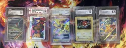 Pokemon Graded Cards Lot of 5 - Image 1