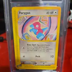 Porygon 103b/147 Aquapolis 2003 Pokemon Card CGC 10 Gem Mint LOW POP! FS - Image 3