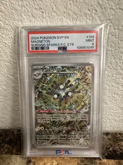Magneton 159 Sv: Scarlet & Violet Promo Cards Holo Pokemon Center Stamped - Image 1