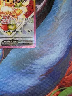Pokemon TCG Eevee EX 174 Prismatic Evolutions UPC Black Star Promo Card NM - Image 4
