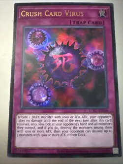 Crush Card Virus (Version 1) LCKC-EN046 Legendary Collection Kaiba Unlimited - Image 1
