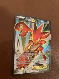 Pokemon TCG Trading Card Scizor EX Full Art 119/122 Breakpoint - Image 2