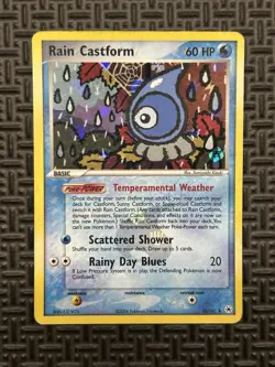 Rain Castform 23/101 Hidden Legends Reverse Holo Rare Pokemon Card TCG LP/MP - Image 1