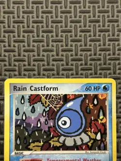 Rain Castform 23/101 Hidden Legends Reverse Holo Rare Pokemon Card TCG LP/MP - Image 4