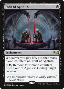 Font of Agonies - 74 / English / Near Mint MTG - Image 1