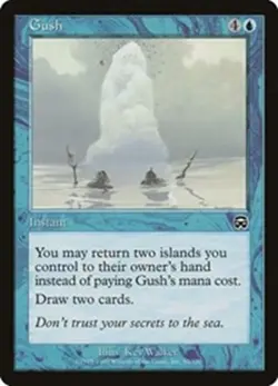 Gush FOIL Mercadian Masques MTG - Image 1