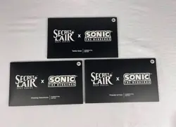 Magic The Gathering Secret Lair x Sonic the Hedgehog Foil Bundle - All 3 Sets! - Image 1