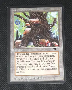 MTG Mishra's Factory Spring - Antiquities Rare - Vintage Magic The Gathering LP - Image 1