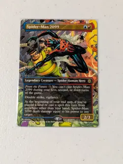 MTG Spider-Man 2099 (0205) - Borderless Marvel's Spider-Man NM - Image 1