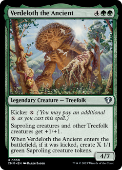 Verdeloth the Ancient [Commander Masters] Magic MTG - Image 1