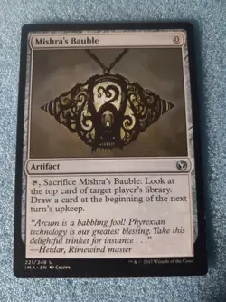 Mishra's Bauble Iconic Masters NM MTG - Image 1