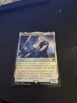Cloud, Midgar Mercenary Final Fantasy Foil - Image 1