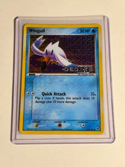 Pokemon TCG Wingull Ex Deoxys Stamped Holo 81/107 - Read Description - Image 2