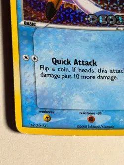 Pokemon TCG Wingull Ex Deoxys Stamped Holo 81/107 - Read Description - Image 3