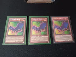 3x C-Crush Wyvern LCKC-EN021 Secret Rare Foil Mint Condition Unlimited Edition - Image 1