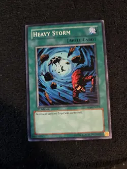 Heavy Storm - SD4-EN019 - Common - 1st ed - Yugioh - Image 1
