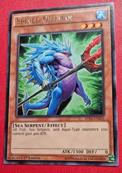 1x Yu-Gi-Oh! Spined Gillman - BP03-EN059 - Rare - 1st Edition - NM - Image 1